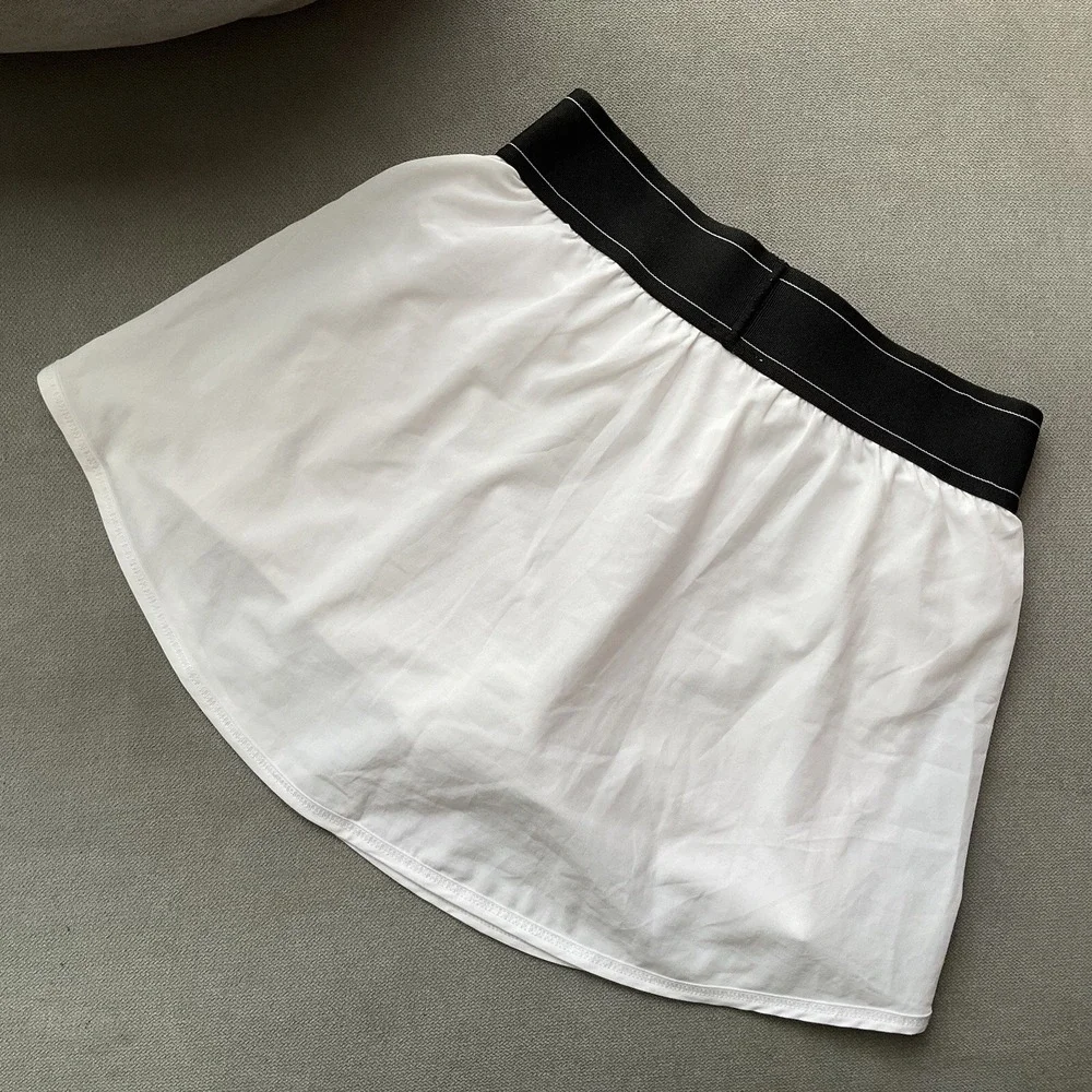 Alo Yoga Match Point Tennis Skirt White XS